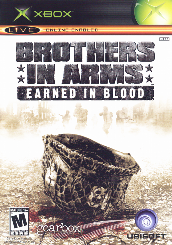 Brothers in Arms Earned in Blood box art for Xbox